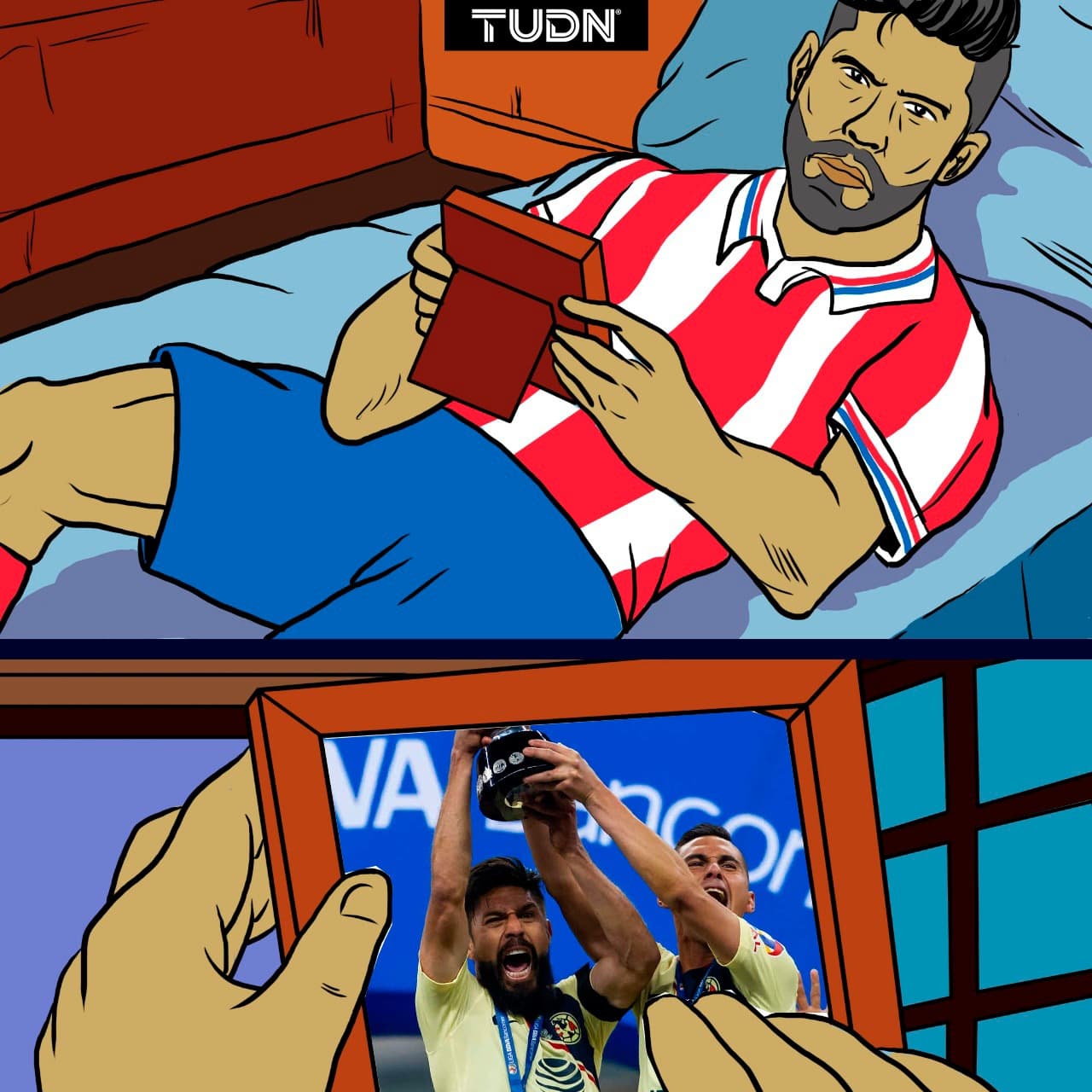 América domina el Clásico Nacional de principio a fin y las Chivas son el nuevo platillo favorito de los memes.