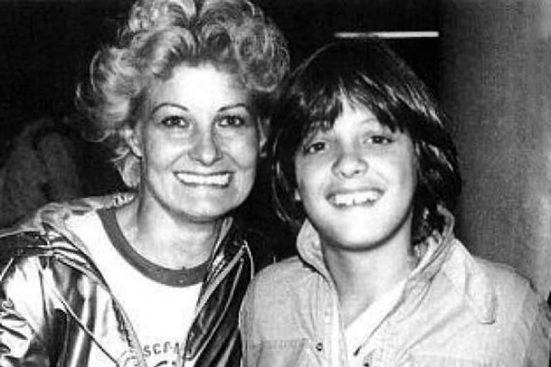 Luis Miguel y su mamá Marcela Basteri