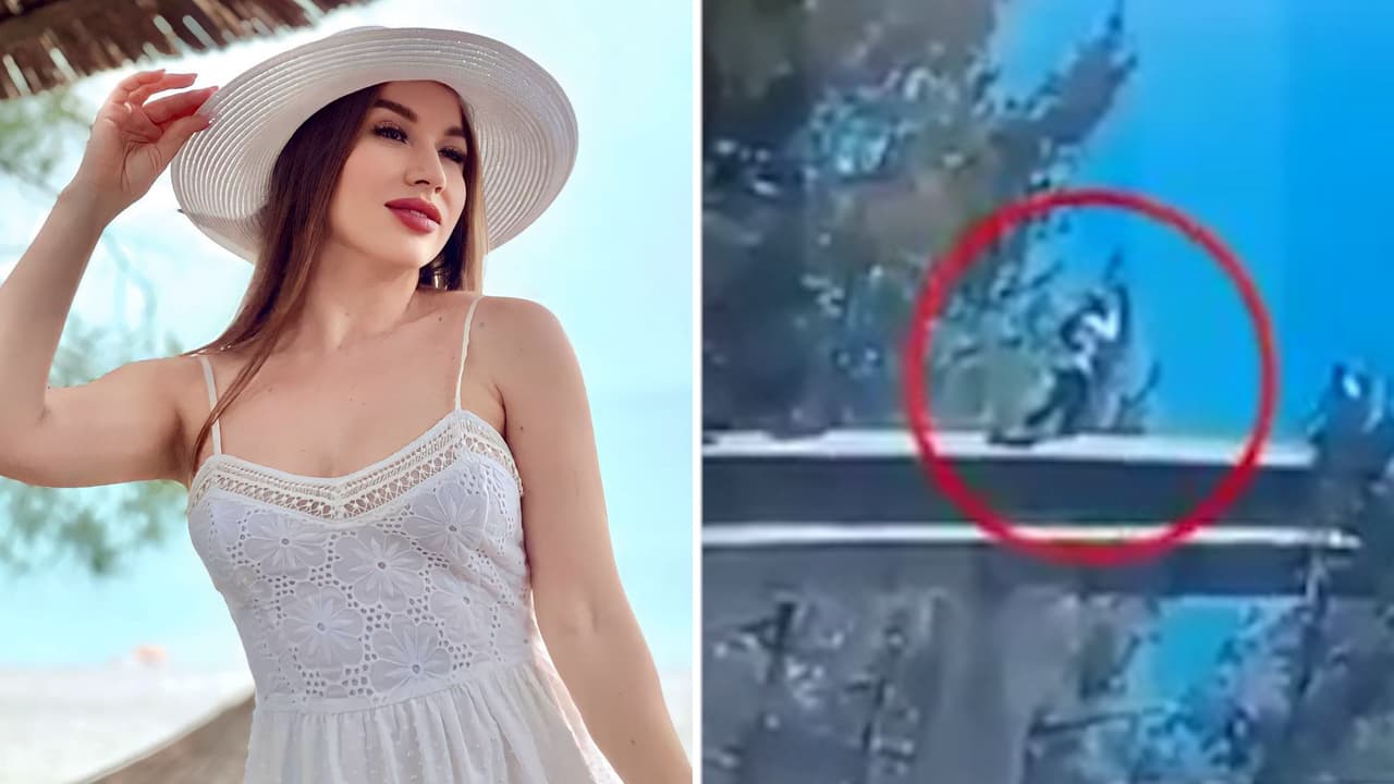 Momento en que la famosa ‘influencer’ Inessa Polenko muere al caer en acantilado por una ‘selfie’: video