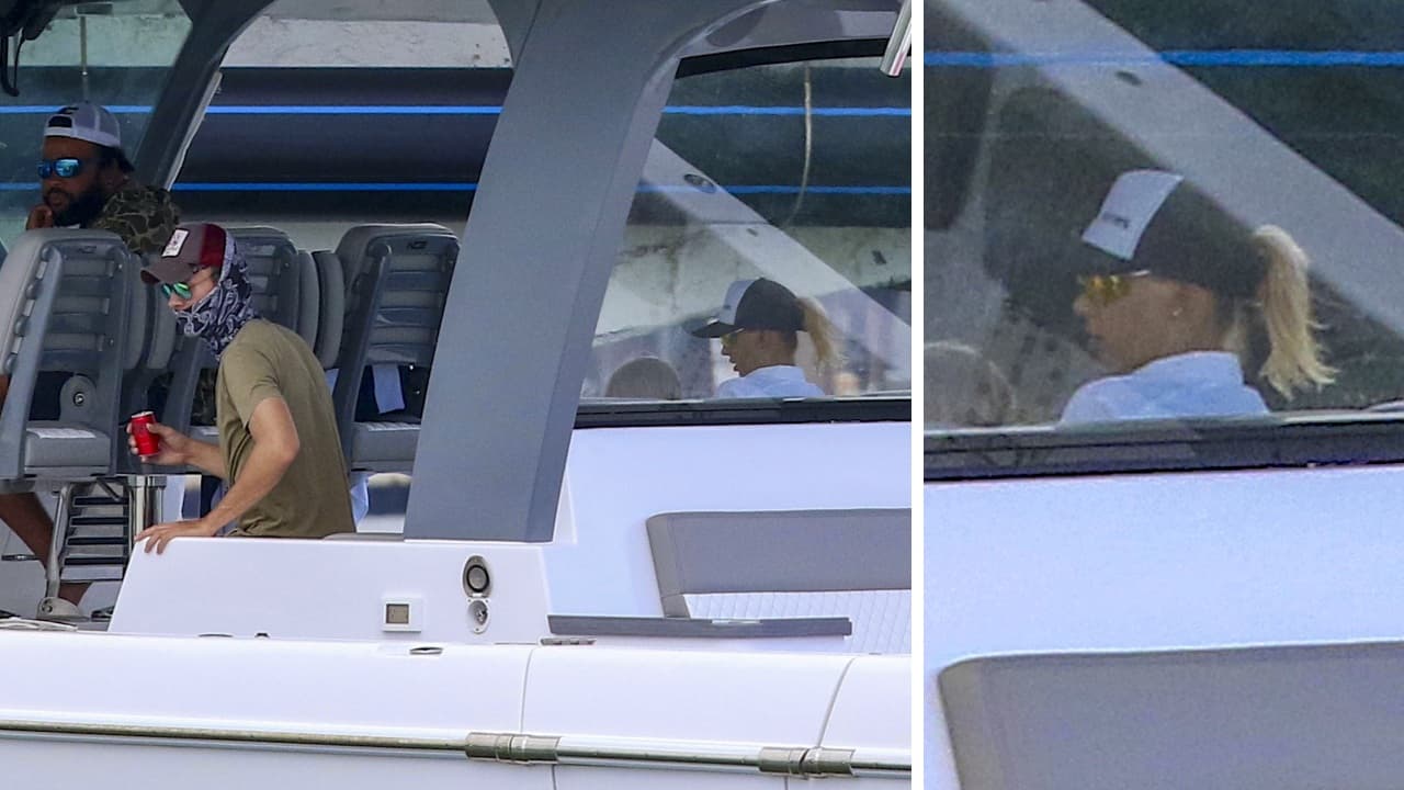 Enrique Iglesias y Anna Kournikova en Miami.