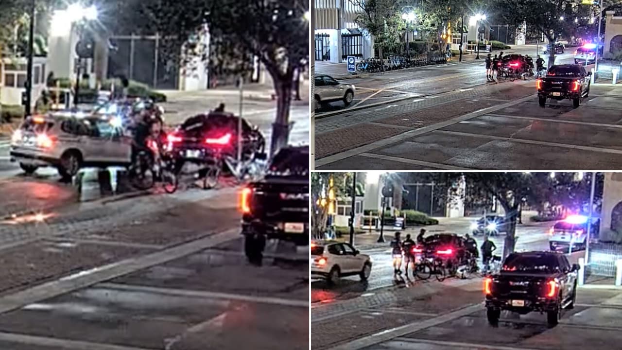 Mujer arrestada por arrollar a tres policías en Orlando en presunto caso de DUI