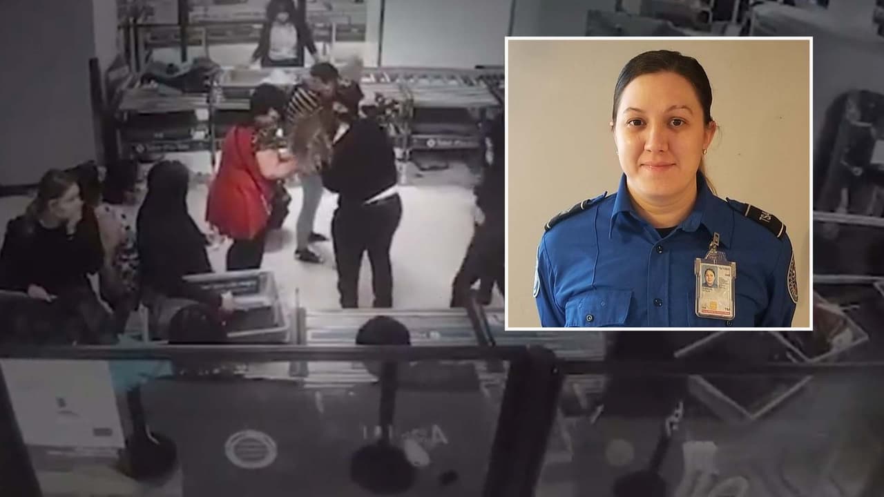 Empleada hispana de TSA le salva la vida a un bebé con la maniobra de Heimlich