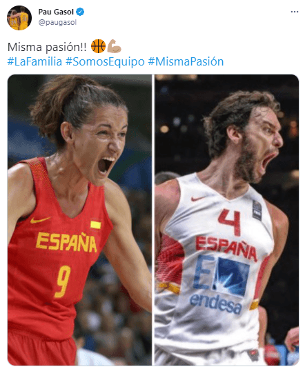 Pau Gasol, jugador de basquetbol de España y de la NBA.