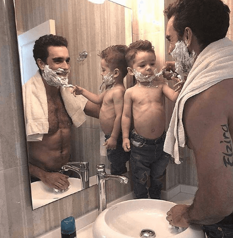 Desde que Diego llegó a la vida de la pareja el 11 de mayo de 2016, tanto Ariande como Marcus han compartido infinidad de imágenes del pequeño Diego.