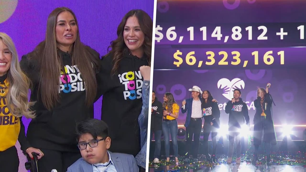 TeletonUSA logró su objetivo tras una jornada de 17 horas de amor y alegría