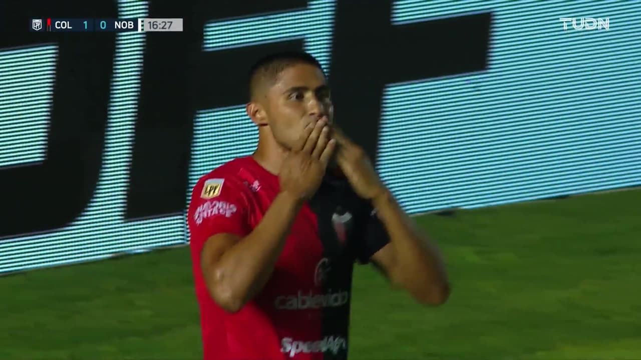 ¡Cabezazo implacable! Joaquín Ibáñez le marca el 1-0 a Newell’s