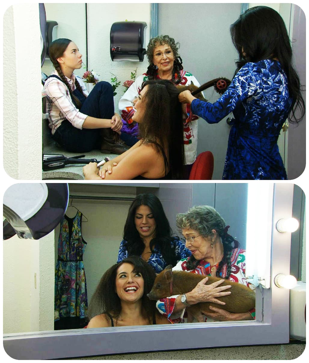 Sí, estás quedando preciosa.