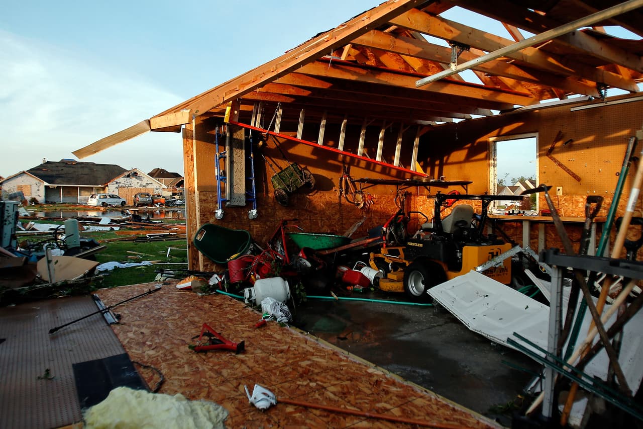 El tornado de Coal City llegó con vientos de 160 millas por hora.