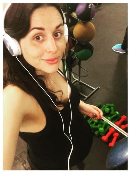 Desde el inicio la actriz hizo cómplices a sus seguidores ene toda su etapa de embarazo.