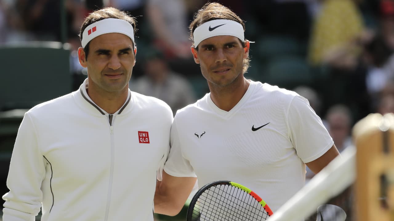 Roger Federer dejó la rivalidad a un lado y felicitó a Rafael Nadal