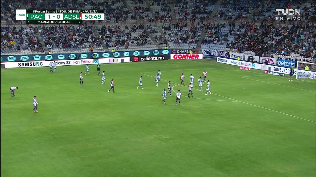 ¡GOOOL! Ricardo Chávez anota para Atlético San Luis.