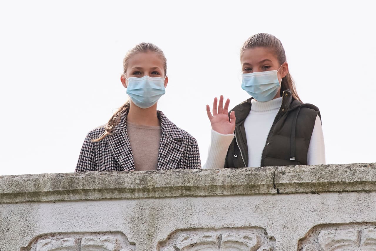 4. La princesa Leonor y la infanta Sofía