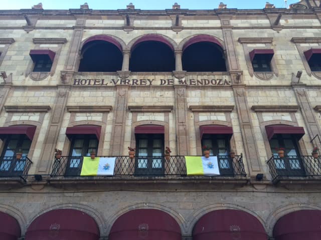 El exterior del hotel