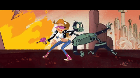 Se enfrentó a malévolos robots y temibles piratas.