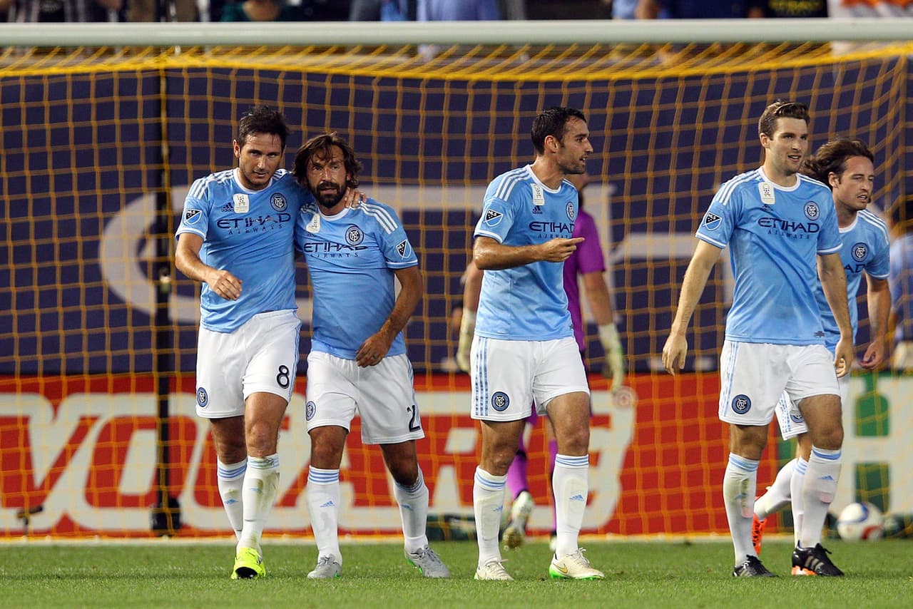 Lampard y Pirlo funcionaron para NYCFC.