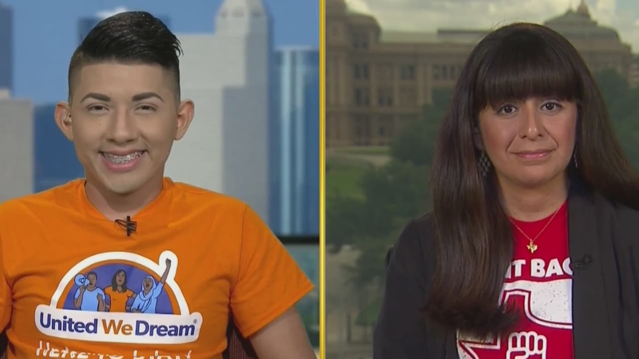 Activistas en Texas van tras el cargo del legislador que llamó a ICE durante una protesta contra la ley SB4 