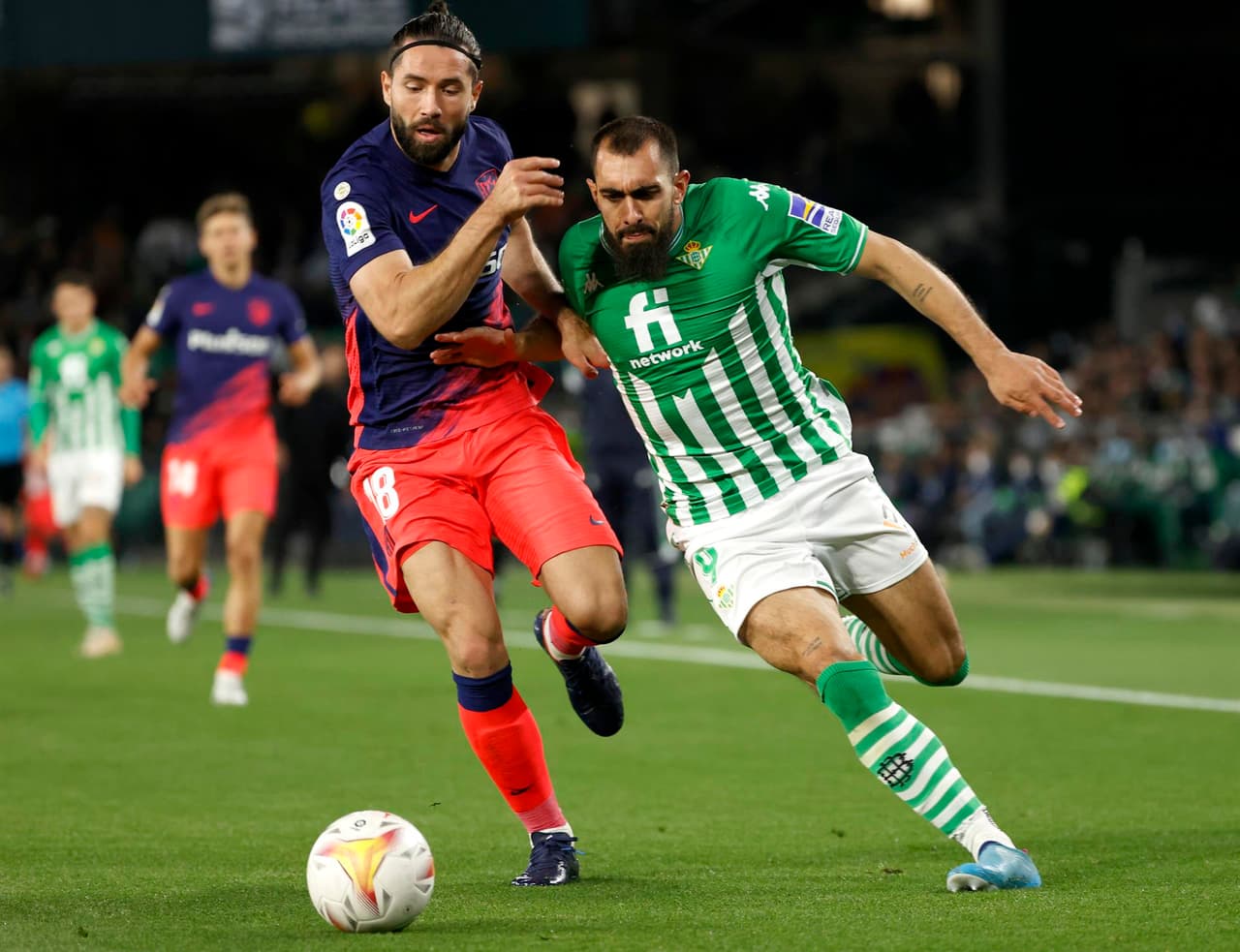 Victoria contudente del Atlético de Madrid ante el Betis con Guardado lesionado