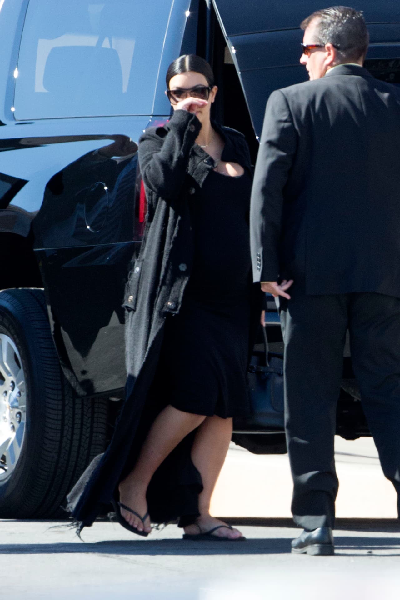 ¿Qué opinará Kanye West de que su mujer siga entre vuelo y vuelo?