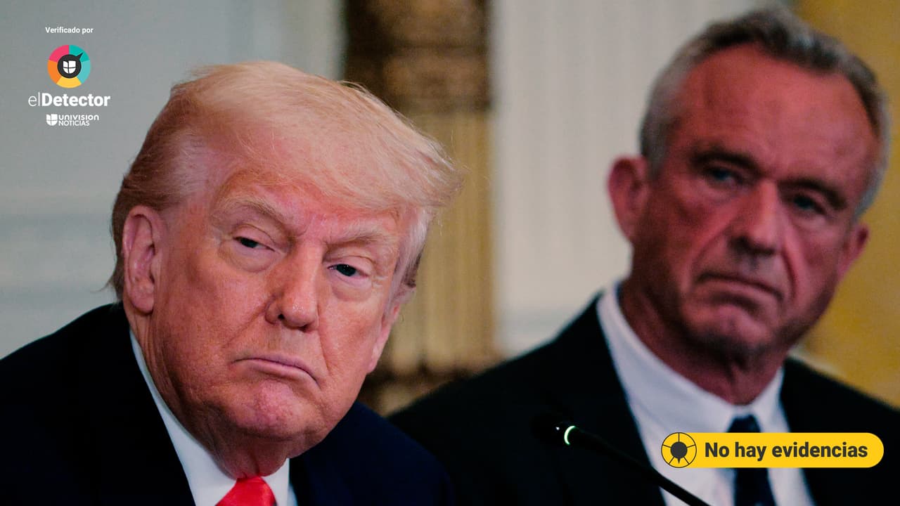 No hay evidencias de que el autismo sea “inducido artificialmente”, como dijo Donald Trump