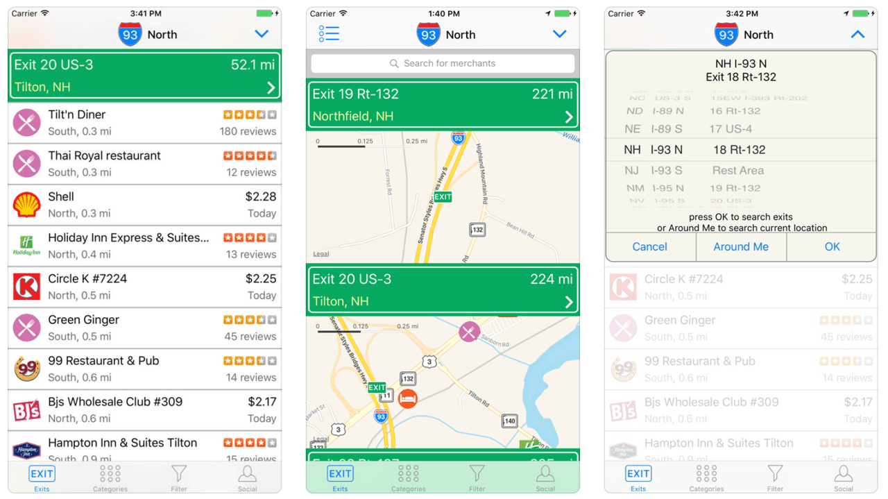 La aplicación 
<b>RoadAhead</b>, va un paso adelante cuando se trata de planificación, ya que planea tu ruta según lo que necesites, ya sea cargar gasolina, ir a comer o visitar un punto en particular. RoadAhead es útil para encontrar precios baratos de gasolina, así como comparar los precios en las estaciones de tu próxima salida y de las que están más adelante en la carretera. Así podrás ver todas las opciones antes de comprar combustible.
<br>
<br>Precio: 1.99 dólares
<br>Disponible: Android y iOS