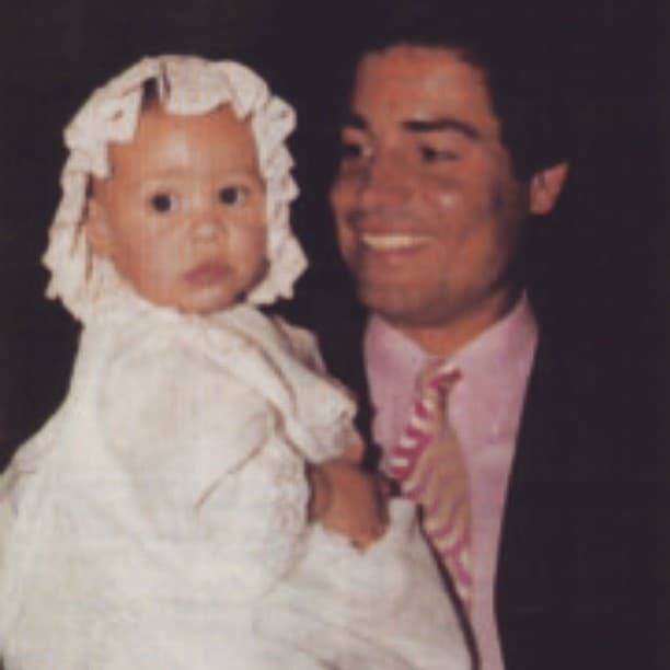 Algunos tiernos recuerdos con su famoso papá.