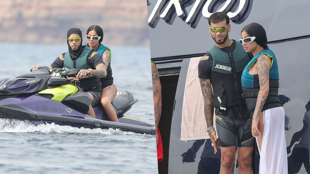 <h3 class="cms-H3-H3">Anuel AA </h3>
<br>
<br>En motos acuáticas, así celebró 
<a href="https://www.univision.com/musica/anuel-aa-esta-delgado" target="_blank">Anuel</a> el cumpleaños de su esposa Yailín ‘Las Mas Viral’. 
<a href="https://www.univision.com/musica/mejor-cancion-en-pareja-de-los-premios-juventud-2022-fotos" target="_blank">La pareja</a> de recién casados estaba en un yate, disfrutando de la brisa y el sol en Ibiza. Además, el puertorriqueño sorprendió a Yailín con un perro que, según la artista, costó once mil dólares.