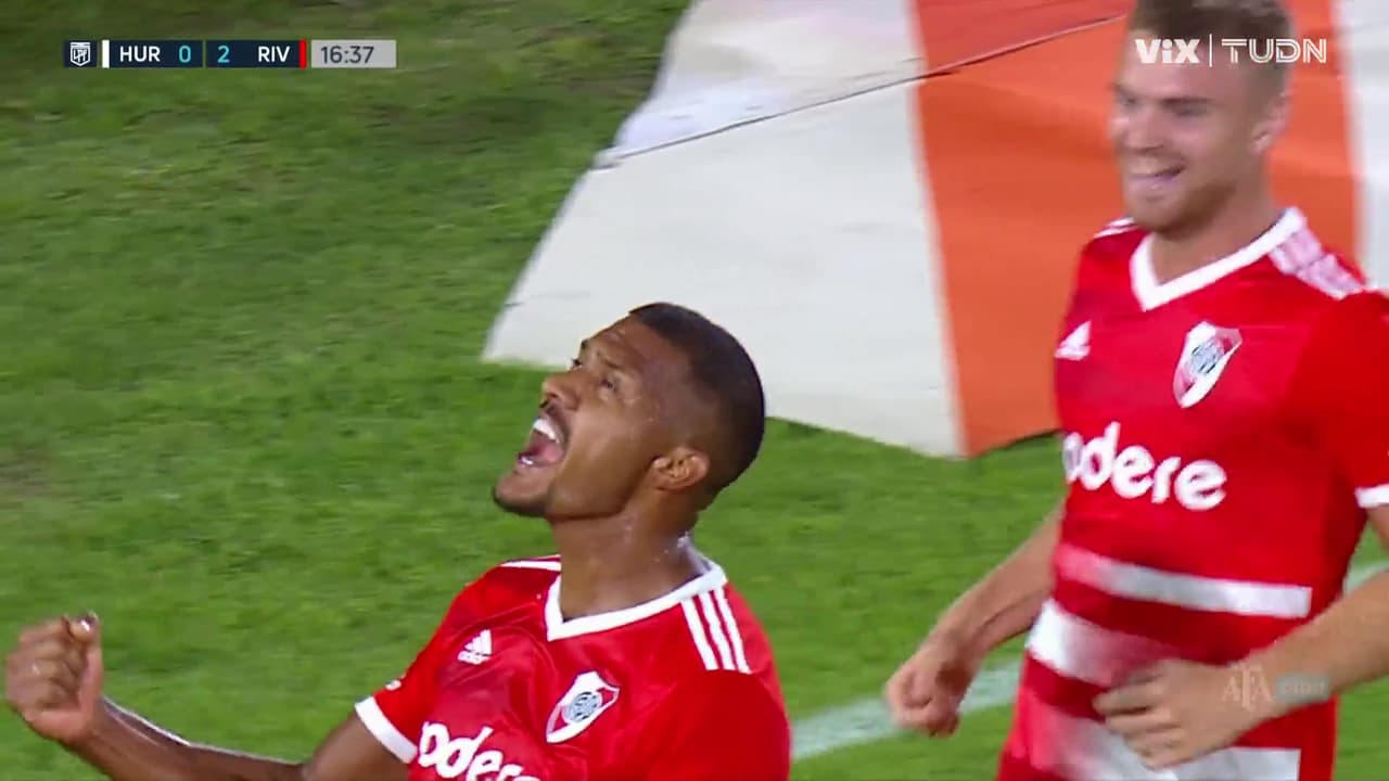 Repite Salomón Rondón y River Plate se pone 0-2 ante Huracán