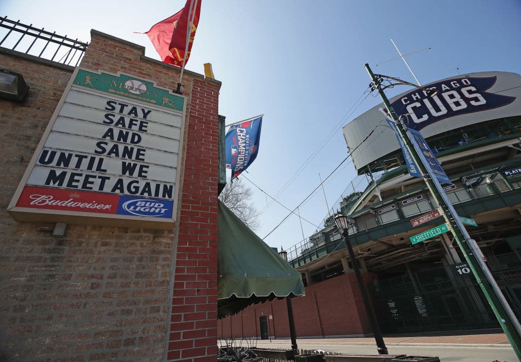 Wrigley Field de Chicago Cubs.