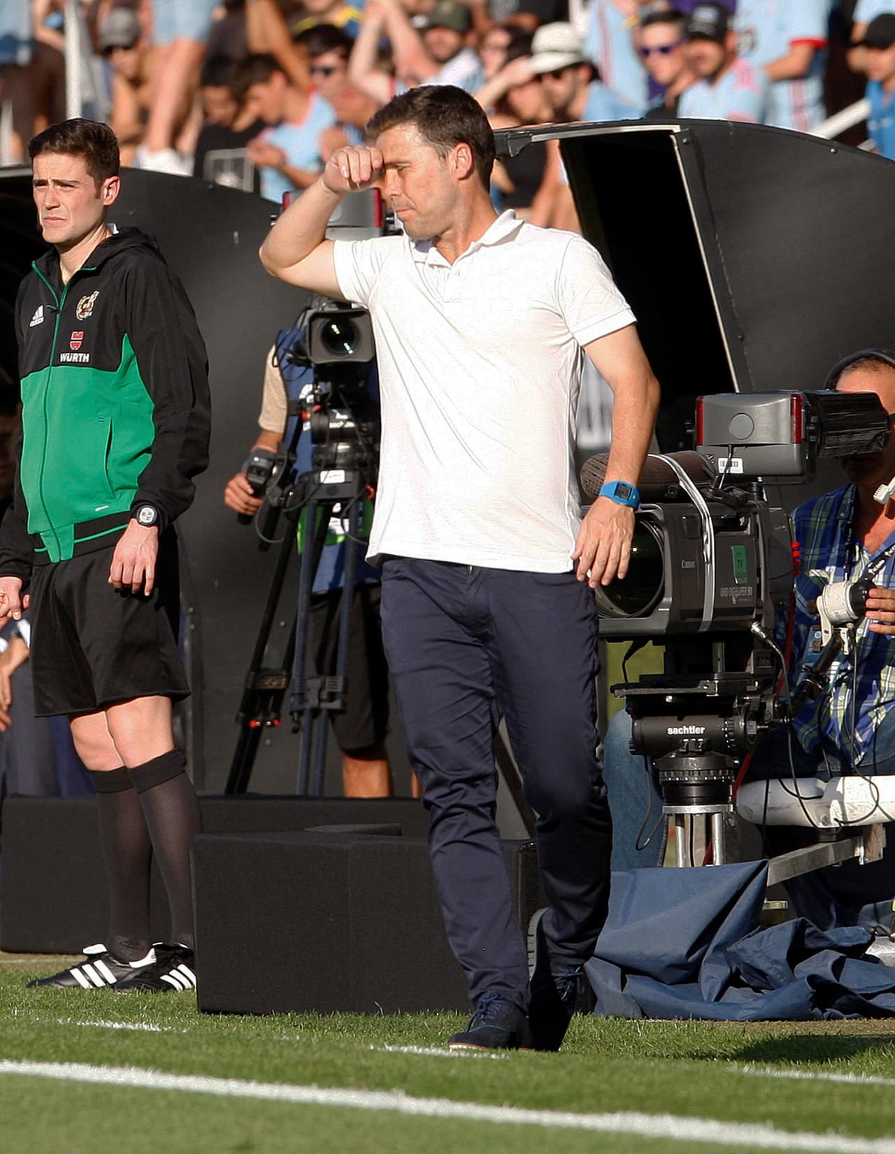 Joan Francesc Ferrer, técnico del Espanyol, entendió que debía contener a su rival y aprovechar los espacios que pudiera dejar en defensa.