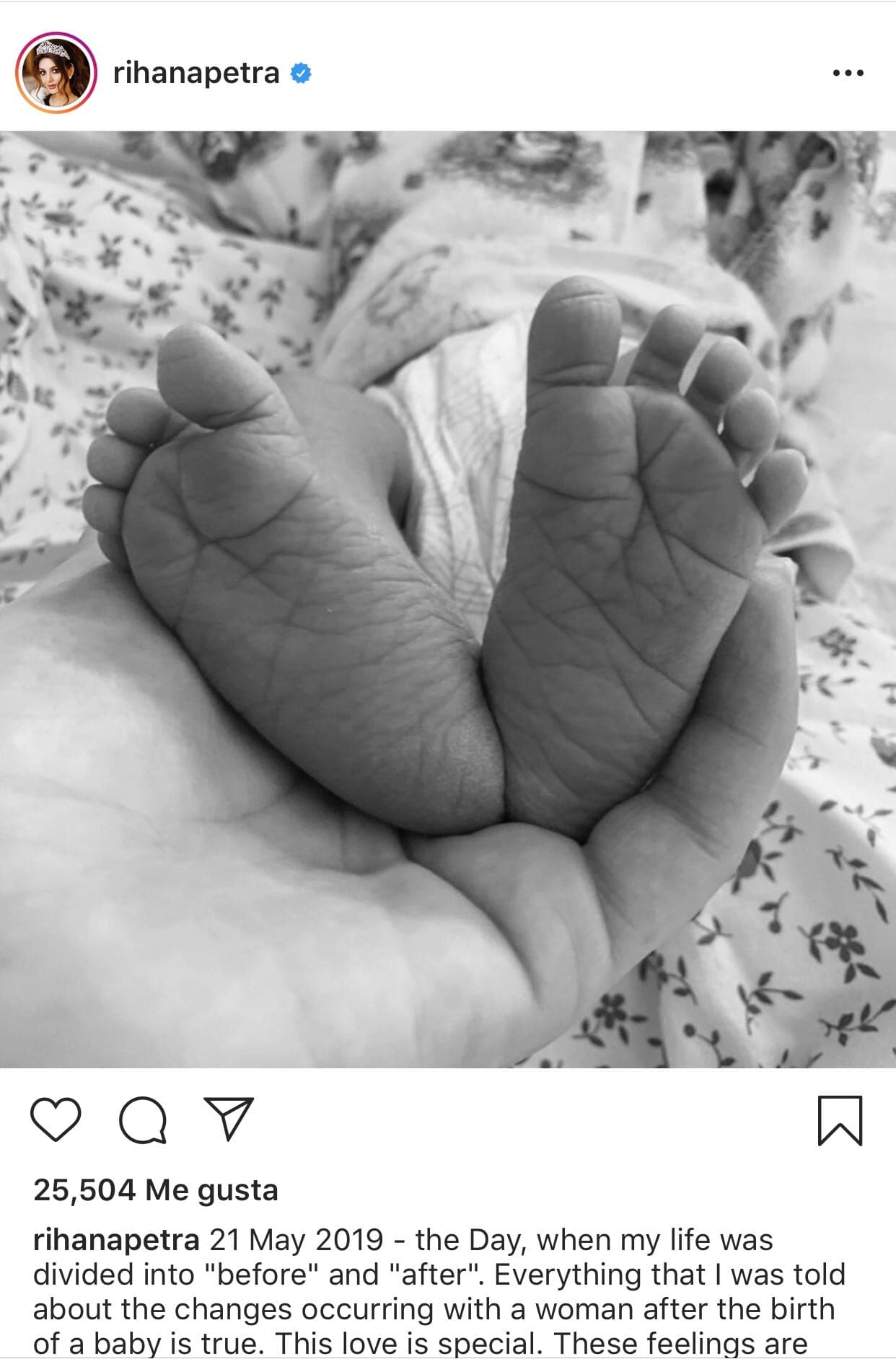 Desde el nacimiento del pequeño,
<b> la exmodelo ha cuidado la privacidad de éste</b>, por lo que aunque sube imágenes del bebé, se asegura de que no aparezca su rostro.