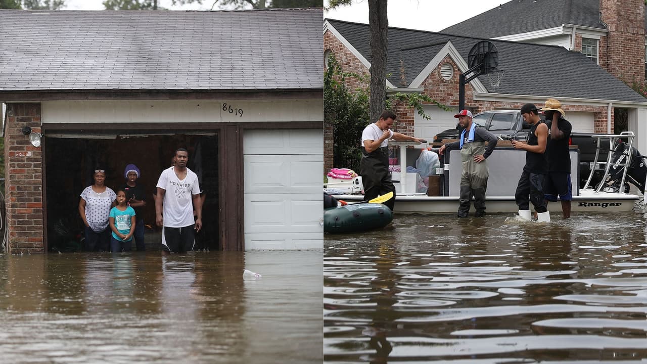 Más de la mitad de las viviendas en riesgo de inundación en Houston no aparecen en mapas de FEMA