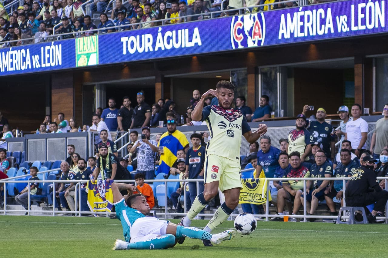 América goleó 5-2 a León en amistoso disputado en el PayPal Park de San José, California.