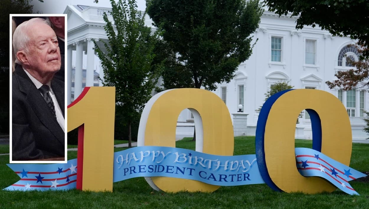 Jimmy Carter celebra su cumpleaños 100 en Georgia, fiel testigo de la vida y obra del expresidente