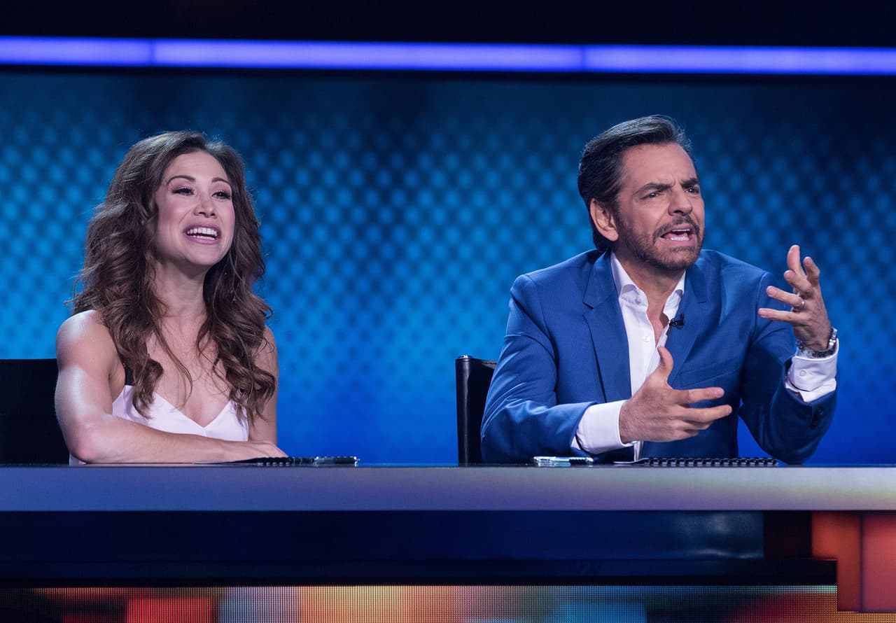 El comediante sustituyó esa noche a Luis Coronel, que no pudo asistir al show por compromisos laborales.