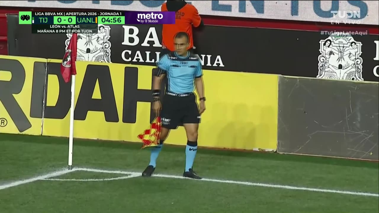 ¡Nacho Rivero clava un golazo para Xolos vs. Tigres y lo anulan por esto!