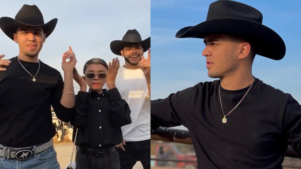 Luis Ángel Robelo es famoso por publicar videos y contenidos digitales junto a 'La Venenito' y Angelito de la A, con quienes aparece en la foto de la izquierda.