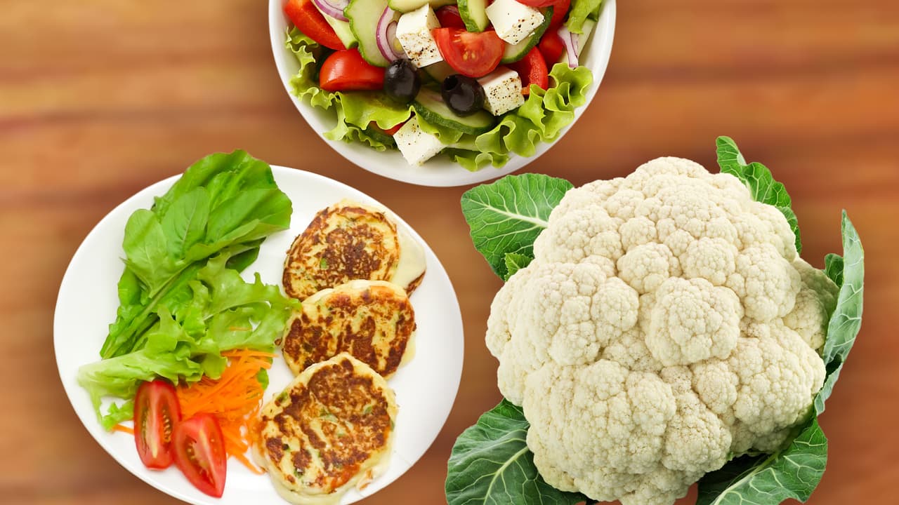 Pan de coliflor para acompañar tus comidas: es perfecto para ensaladas