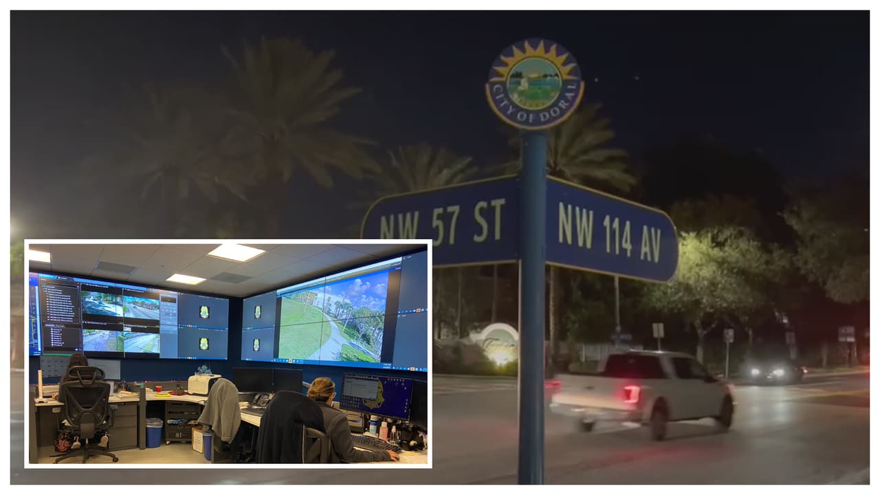 Policía de Doral: nuevo programa de vigilancia conduce a 4 arrestos por robo de autos