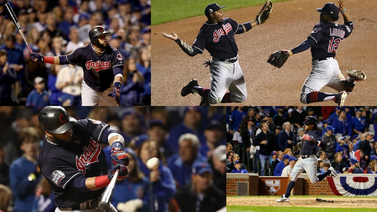 Los jugadores latinos no solo son personajes sino que son protagonistas en el equipo de Cleveland que vive un momento histórico.