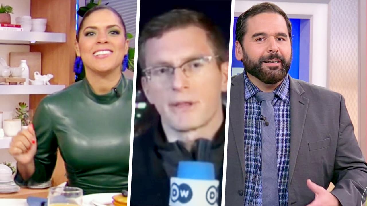 Reportero que da las noticias en 6 idiomas inspiró a Albert y a Francisca a hacerlo en catalán y ¿en azuano?