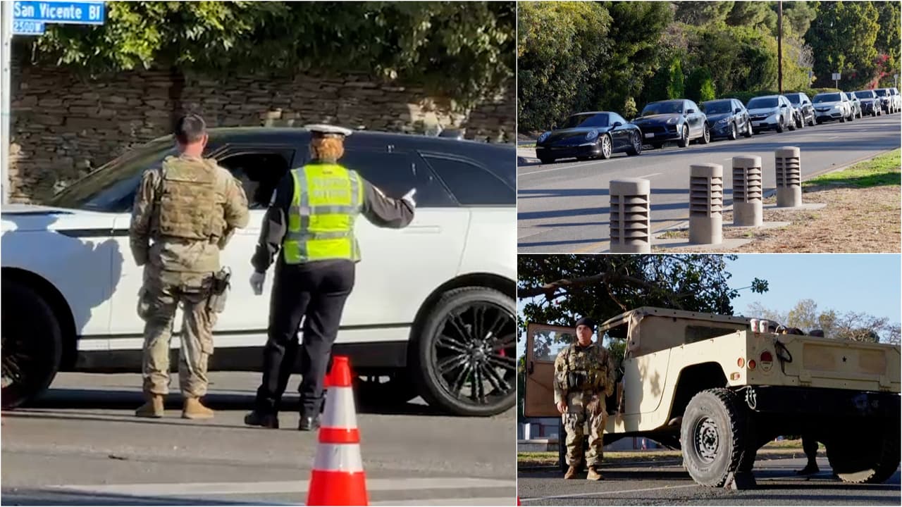 Y mientras unos oraban, otros daban la batalla en Brentwood, para obtener más información por parte de las autoridades en Los Ángeles sobre cuándo podrían retornar a sus casas para atender a sus mascotas y buscar medicamentos, en medio de tratamientos contra el cáncer, entre otras enfermedades.