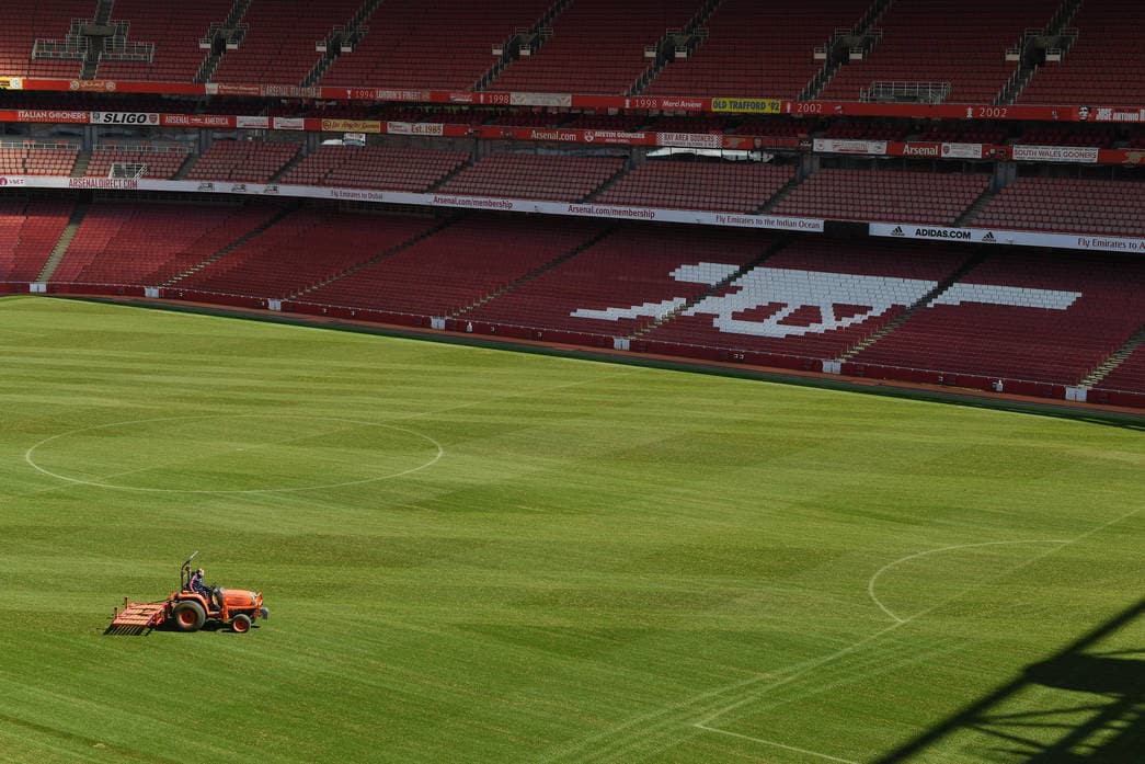 Los Gunners son el primer equipo de la Premier League en regresar a entrenamientos.