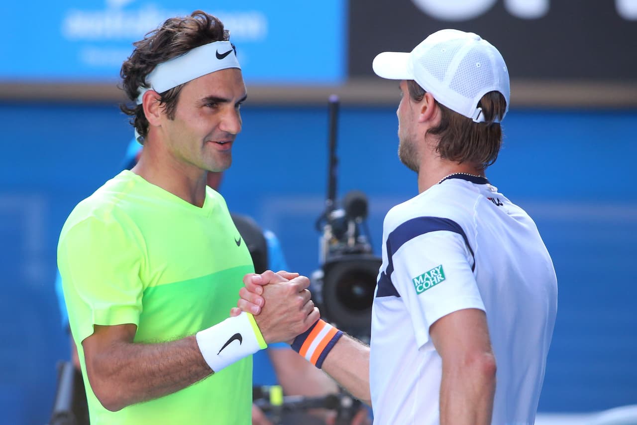 Australian Open 2015 - En la tercera ronda del torneo oceánico, Federer sucumbió ante el italiano Andreas Seppi con parciales 6-4, 7-6 (5), 4-6 y 7-6 (5), siendo el primer descalabro del suizo en la temporada.