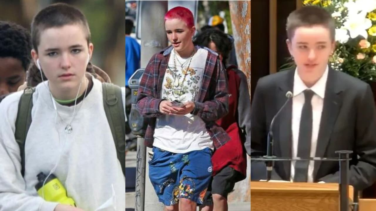 Seraphina se presentó públicamente como Fin Affleck.