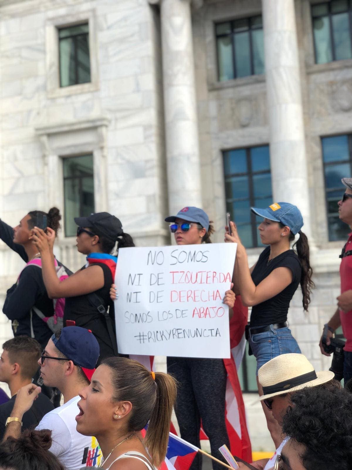 Las mujeres han sido las grandes protagonistas de las protestas, luego de que el gobernador utilizara la palabra "p**a" para referirse a Melissa Mark Viverito.