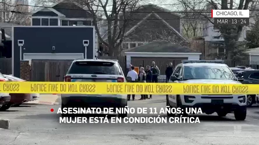 Los oficiales encontraron al niño Jayden Perkins con una herida en el pecho y la mujer tenía múltiples puñaladas, dijo la policía de Chicago. Perkins fue declarado en el hospital mientras que su madre, aún está siendo atendida y permanece en estado crítico.