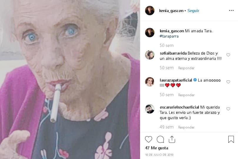 Una de sus aliadas fue su madre, la también actriz 
<b>Tara Parra</b> (foto), sin embargo, Kenia compartió que también para ella fue un proceso difícil.
<br>