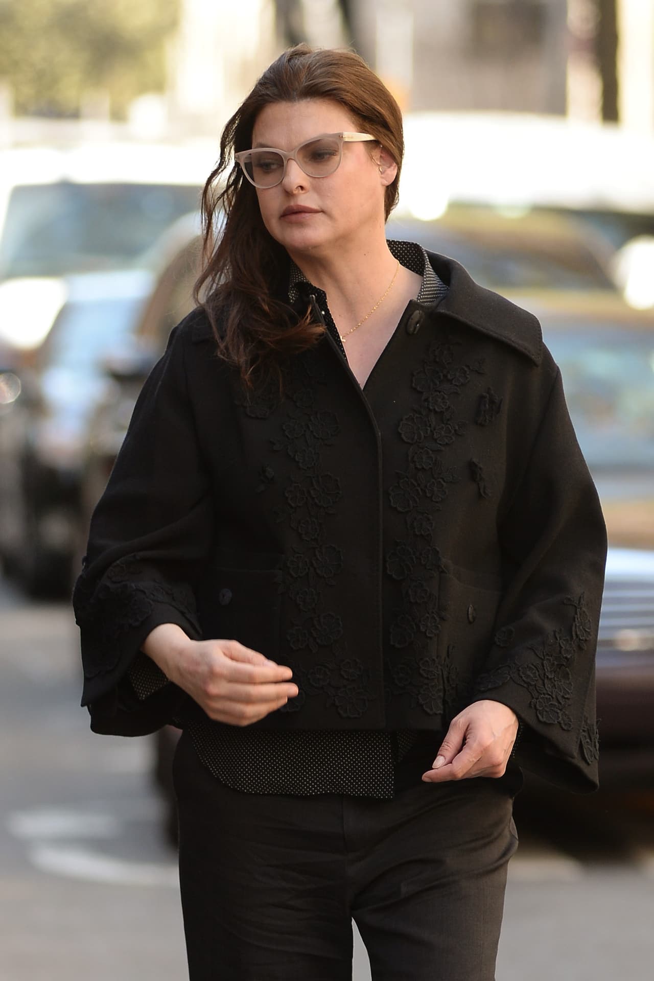 Así la captaron los paparazzi en las calles de Nueva York.