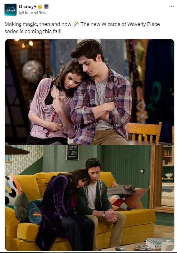 Alex y Justin Russo. Antes y después