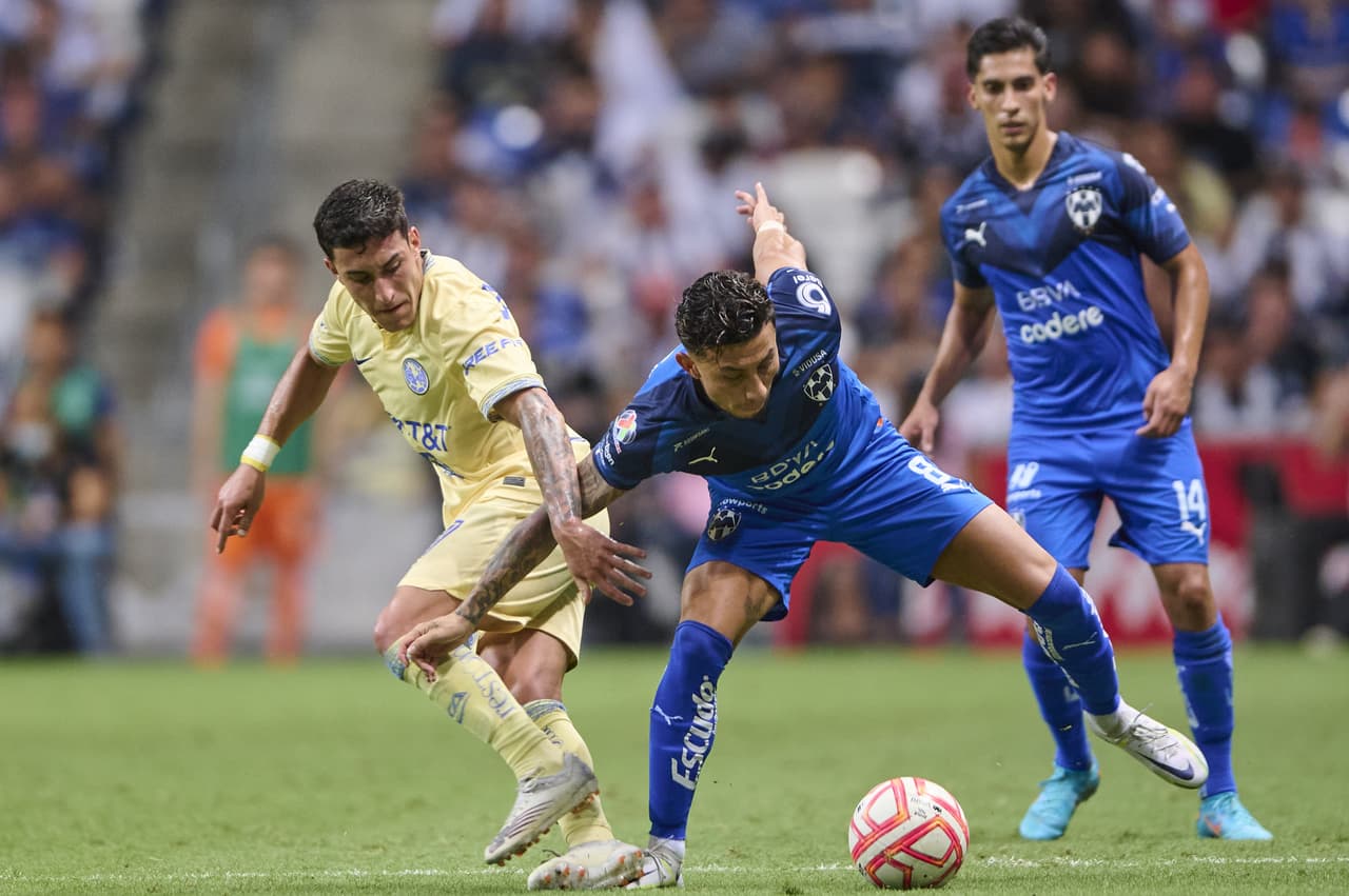 Por Rayados anotaron Stefan Medina, Mexi Meza y Rodrigo Aguirre; por el América 'Cabecita' Rodríguez y Alejandro Zendejas.